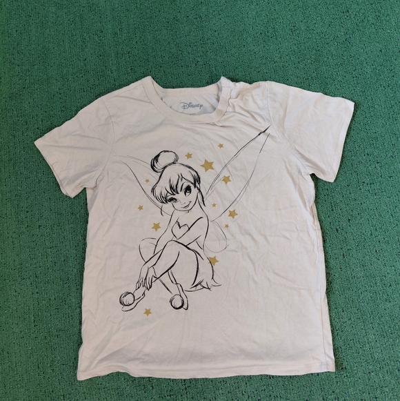 Womens Disney Tinkerbell T Shirt Size Small - Picture 1 of 4